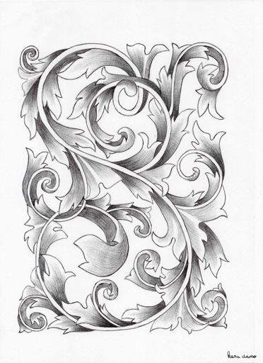 Ink drawing made by visual artist Kera Damo from The Hague as part of Inktober